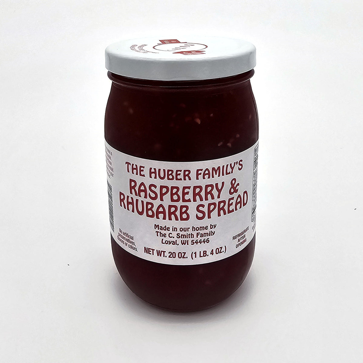 Huber Family Raspberry & Rhubarb Spread