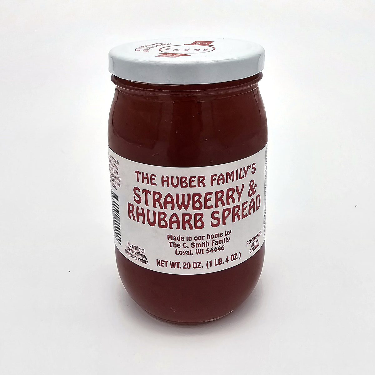 Huber Family Strawberry & Rhubarb Spread