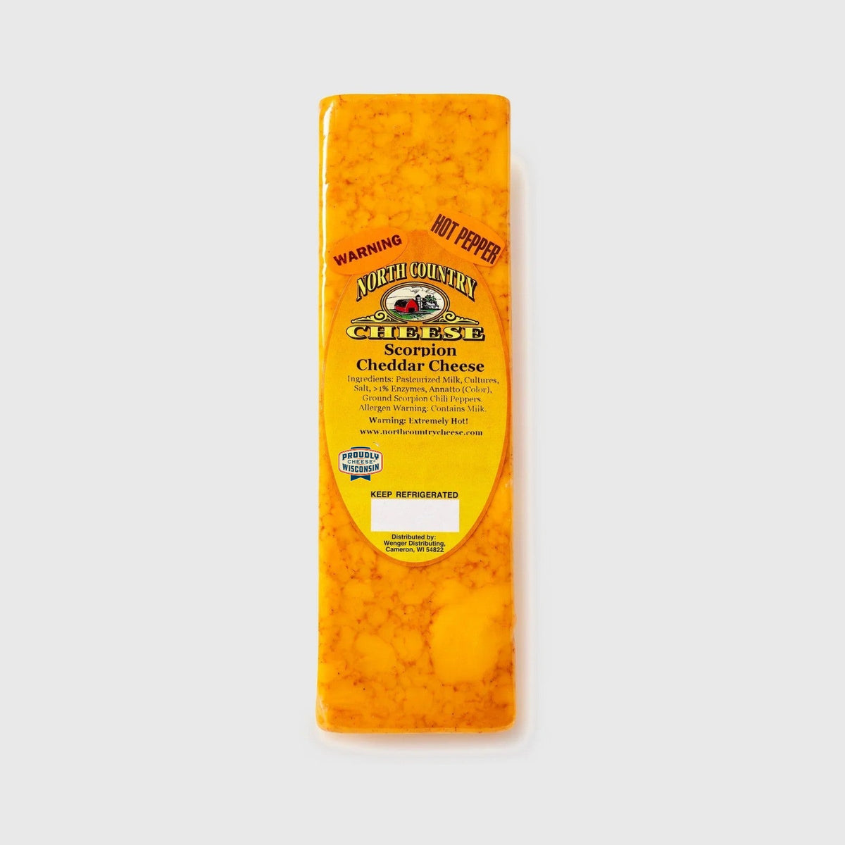 5 lb Scorpion Cheddar Cheese