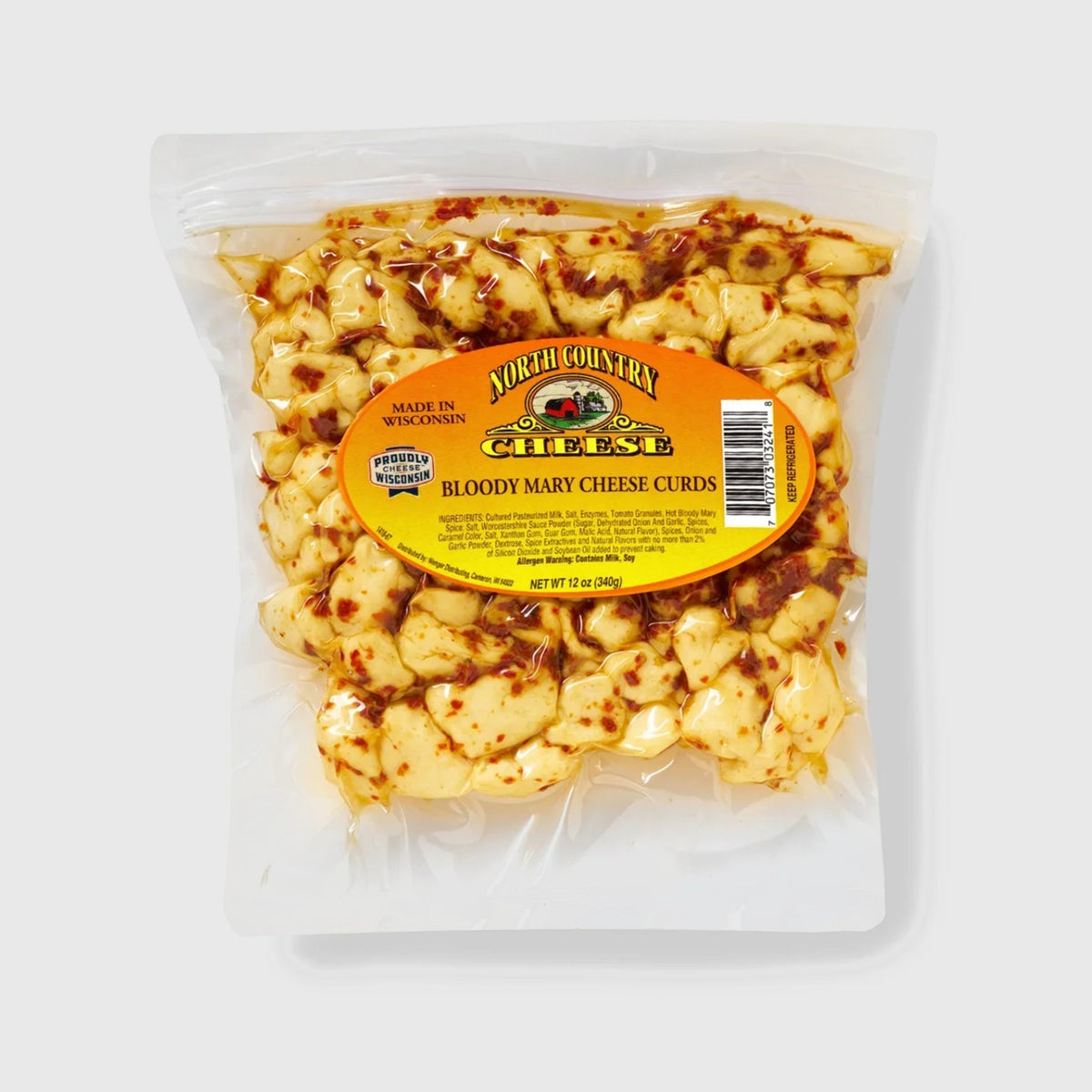Bloody Mary Cheese Curds