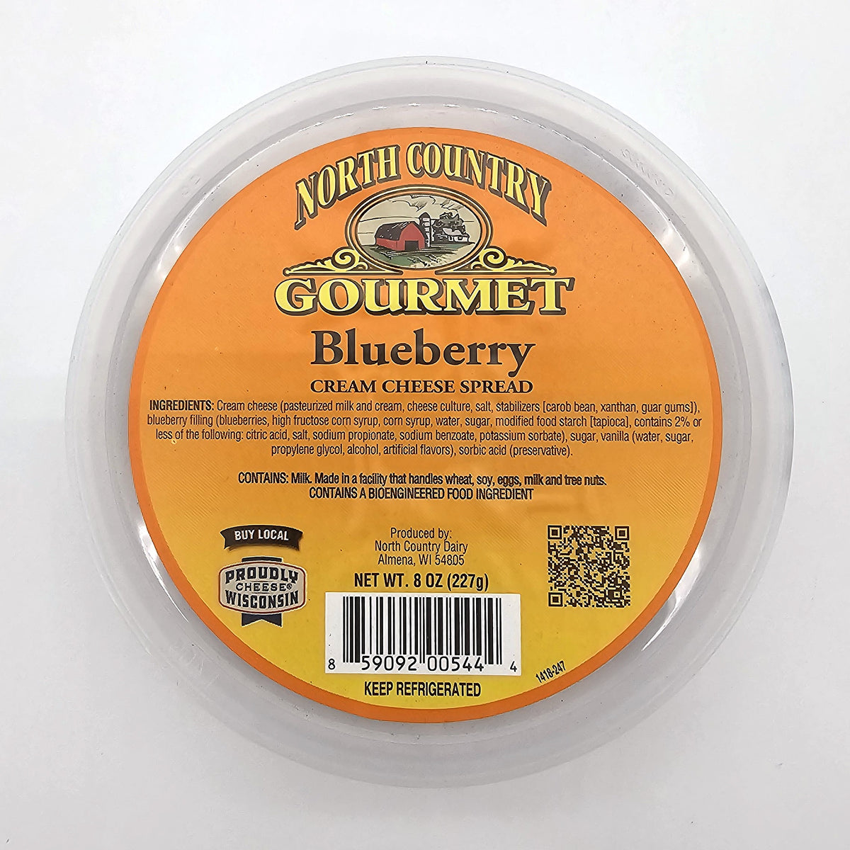 Blueberry Cream Cheese Spread