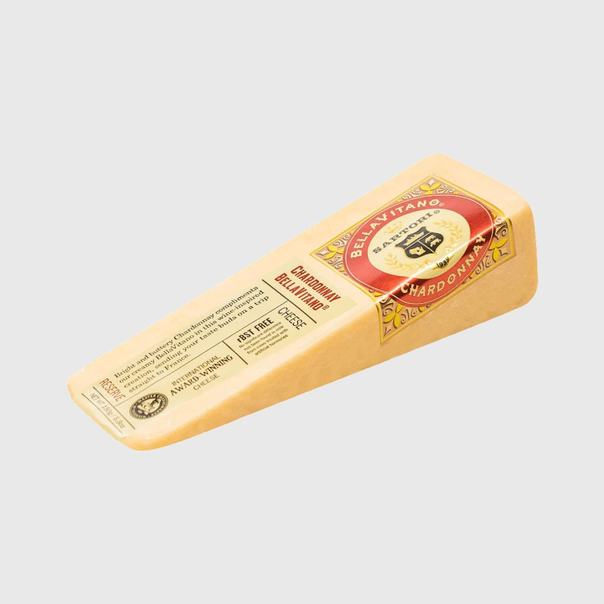 Sartori BellaVitano Chardonnay Wedge