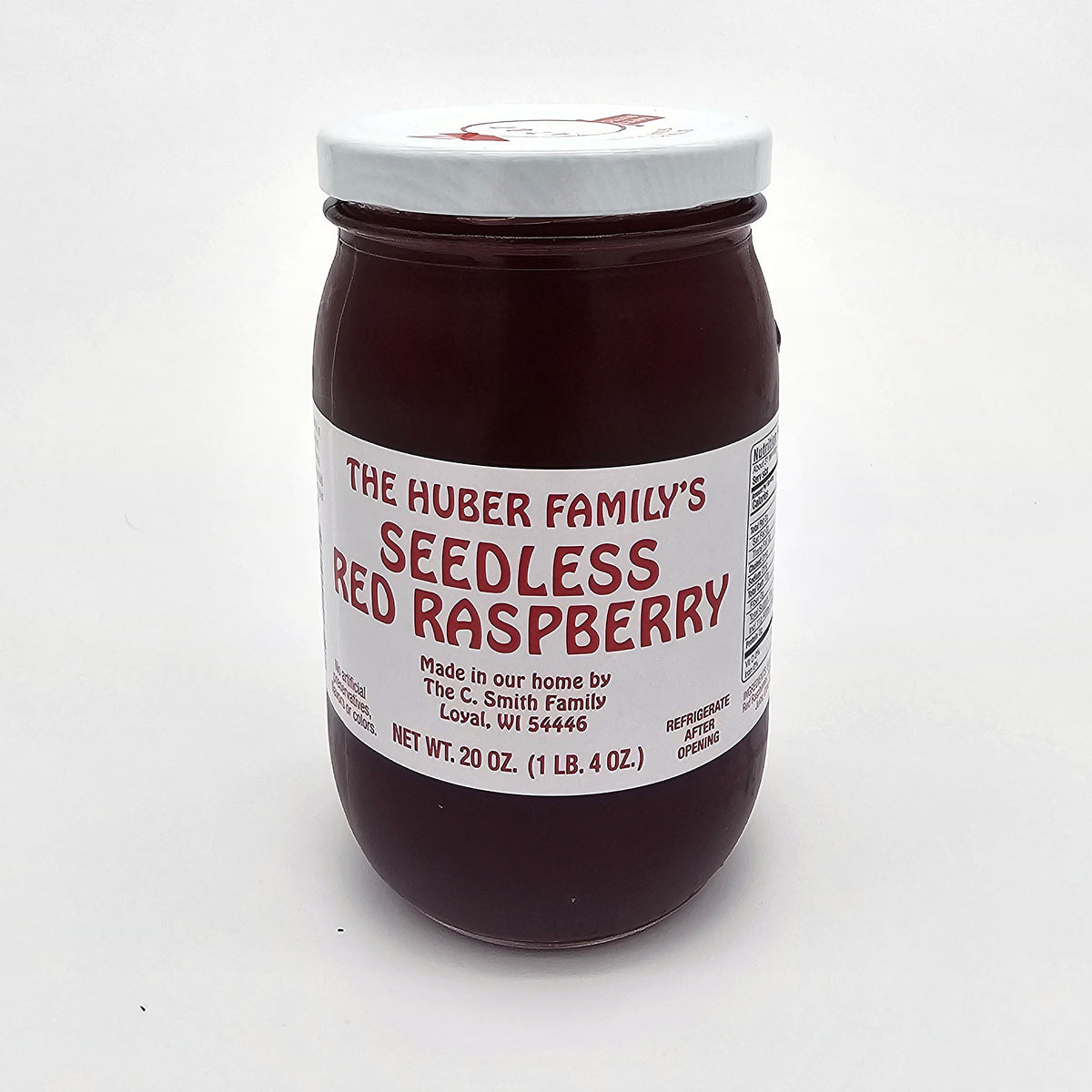 Huber Family Seedless Red Raspberry Spread