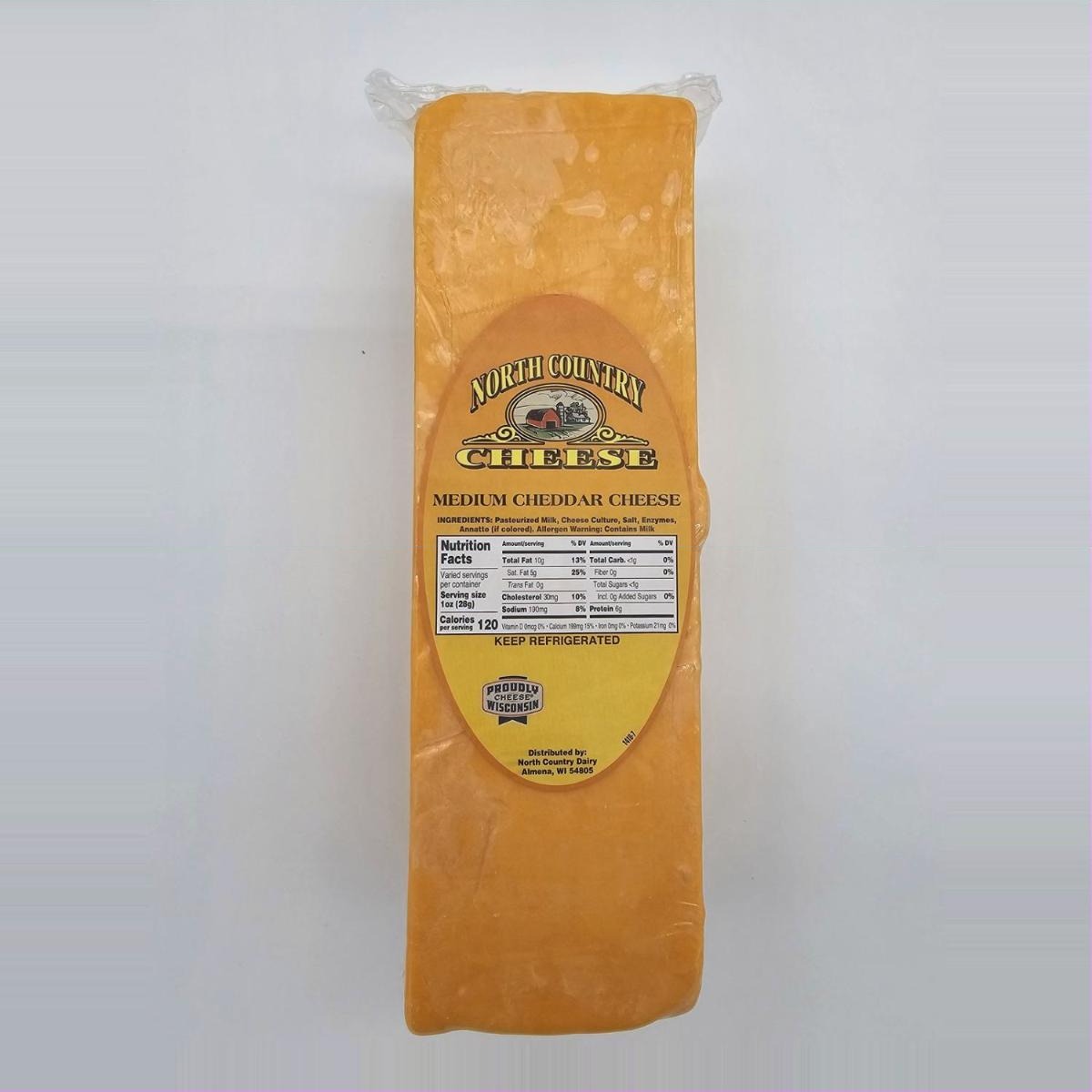 nc 5 lb medium cheddar