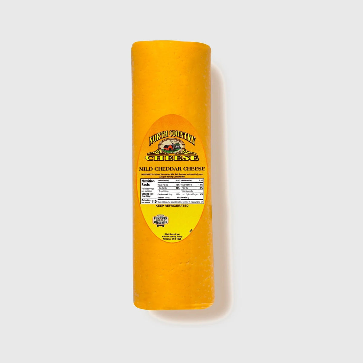 6 lb Mild Cheddar Deli Horn