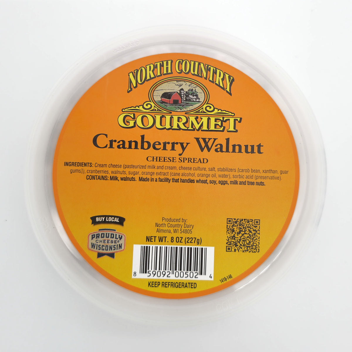 Cranberry Walnut Cream Cheese Spread